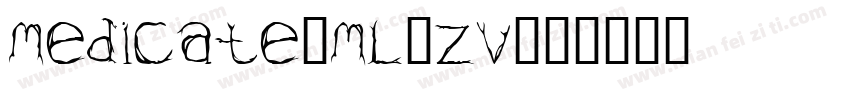 medicate-mL8Zv字体转换