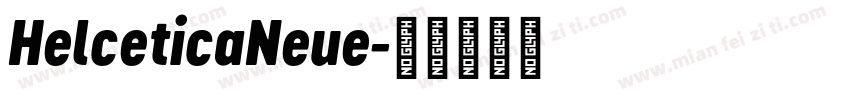 HelceticaNeue字体转换