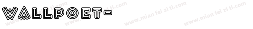 wallpoet字体转换