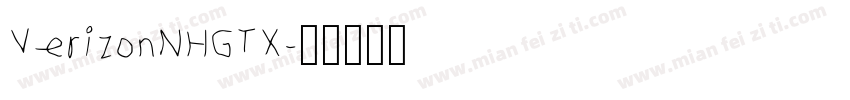 VerizonNHGTX字体转换