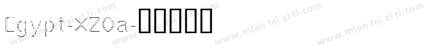 Egypt-XZOa字体转换