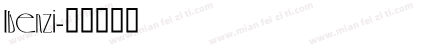 Ibenzi字体转换