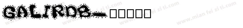 Galirdb字体转换