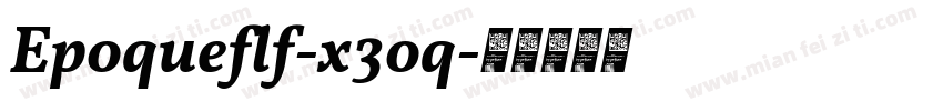 Epoqueflf-x3oq字体转换