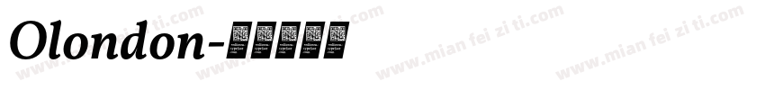 Olondon字体转换