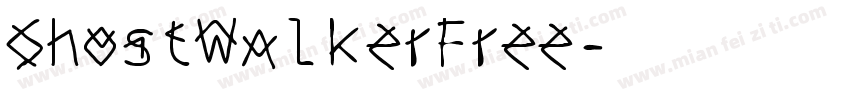 GhostWalkerFree字体转换