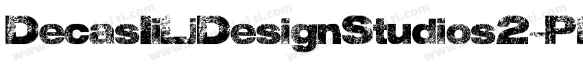 DecasIiLjDesignStudios2-PLlx字体转换