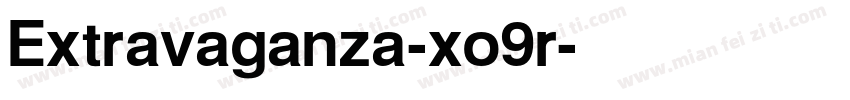 Extravaganza-xo9r字体转换