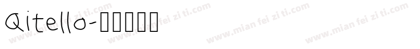 Qitello字体转换
