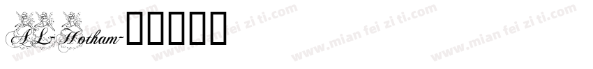 AL-Hotham字体转换