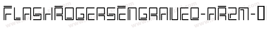FlashRogersEngraved-aR2m字体转换
