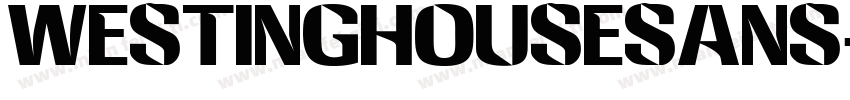 WestinghouseSans字体转换