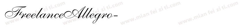 FreelanceAllegro字体转换