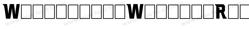 WashingtonWizardsRegular字体转换