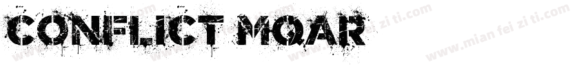 Conflict-Mqar字体转换