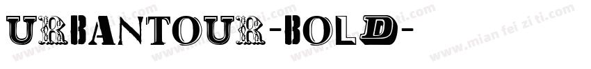 UrbanTour-Bold字体转换