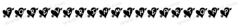 ForeverInMyHeart-On2P字体转换