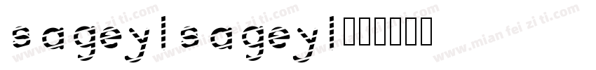 SageylSageyl字体转换