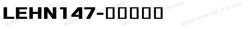LEHN147字体转换