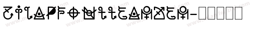 ZilapFontTeamDEM字体转换