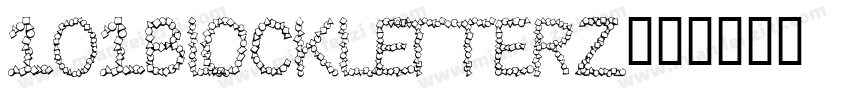 101BlockLetterz字体转换