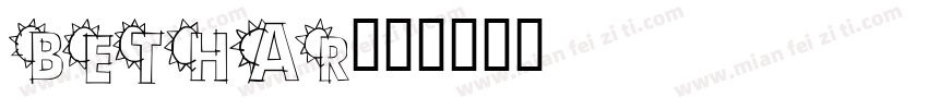 bethar字体转换