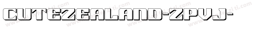 CuteZealand-ZPvJ字体转换