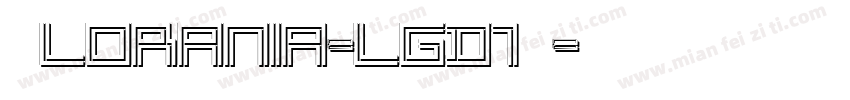 Florania-lgd1Z字体转换