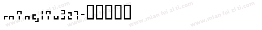 mingliu321字体转换