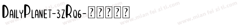 DailyPlanet-3zRq6字体转换