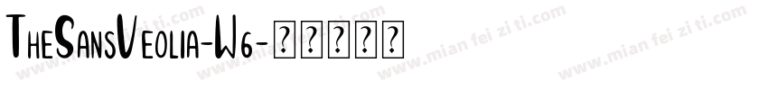 TheSansVeolia-W6字体转换
