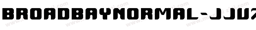 BroadbayNormal-JJv7字体转换