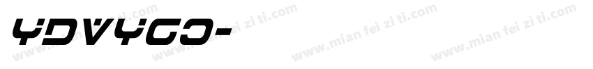 YDVYGO字体转换