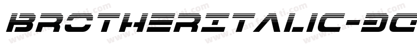 BrotherItalic-3gKp字体转换