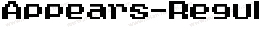 Appears-Regular字体转换
