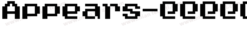 Appears字体转换
