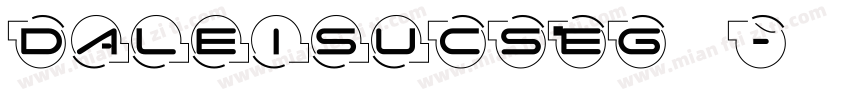 DaleisuCSEG搀字体转换