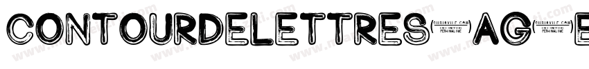 Contourdelettres-ag5E字体转换