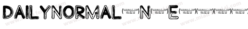 DailyNormal-n5e4字体转换