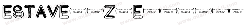Estave-2z5e字体转换