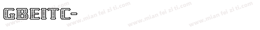 gbeitc字体转换