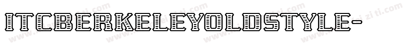 itcberkeleyoldstyle字体转换