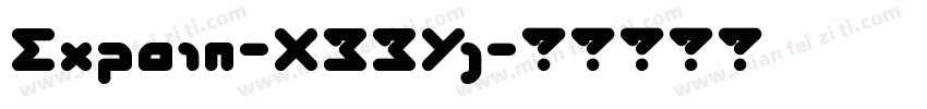 Expain-X33Yj字体转换