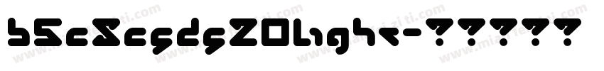 b5c8cfdf20Light字体转换
