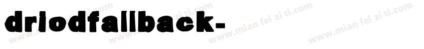 driodfallback字体转换