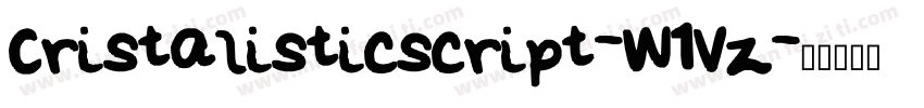 Cristalisticscript-W1Vz字体转换
