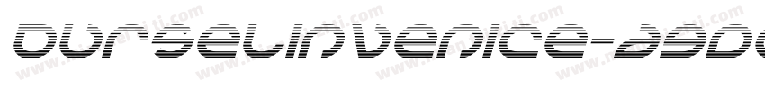 Durselinvenice-A9dm字体转换