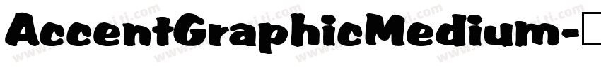 AccentGraphicMedium字体转换