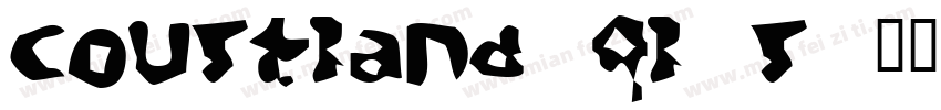 Courtland-ql8r字体转换