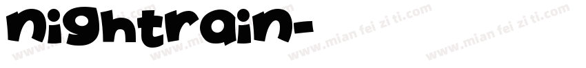 Nightrain字体转换